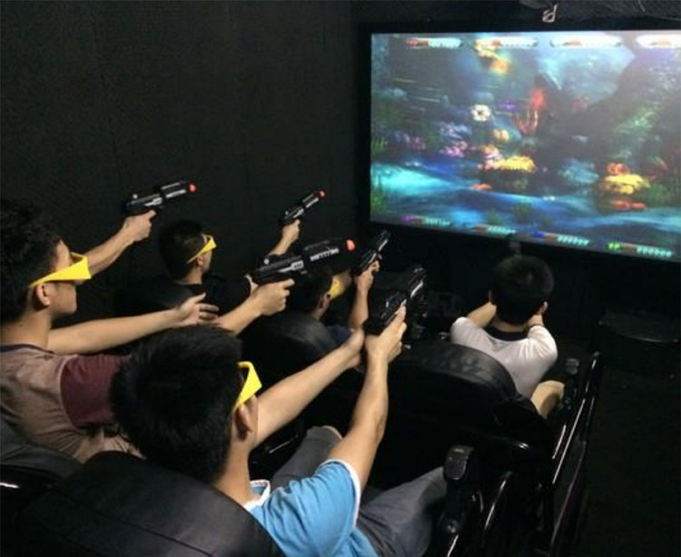 风景区贵州贵阳7D对战互动游戏影院